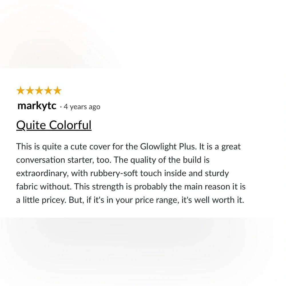 NEW NOOK GlowLight Plus Cover in Book Club
